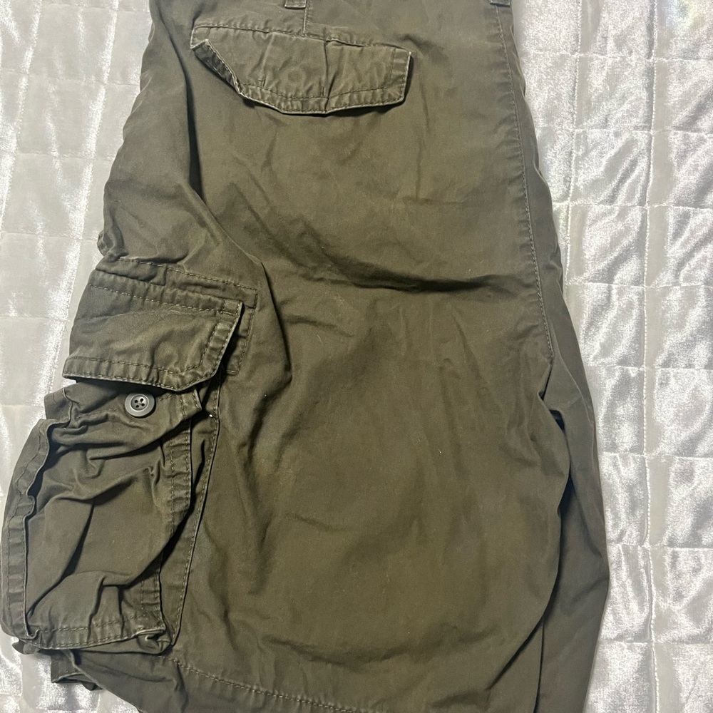 Tommy Hilfiger Dark Green Cargo Shorts